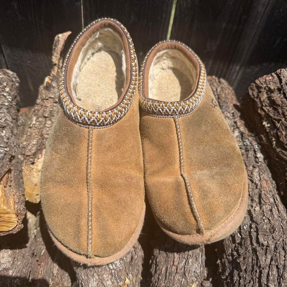 Ugg Women's Tan and Brown Slippers